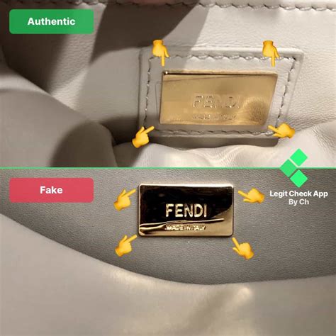 come riconoscere un giubbotto fendi fake|fendi peekaboo counterfeit.